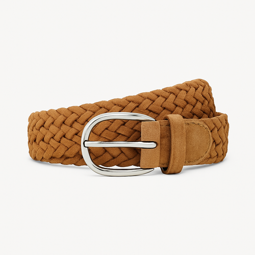 Braided Suede Belt - Marrence Belts