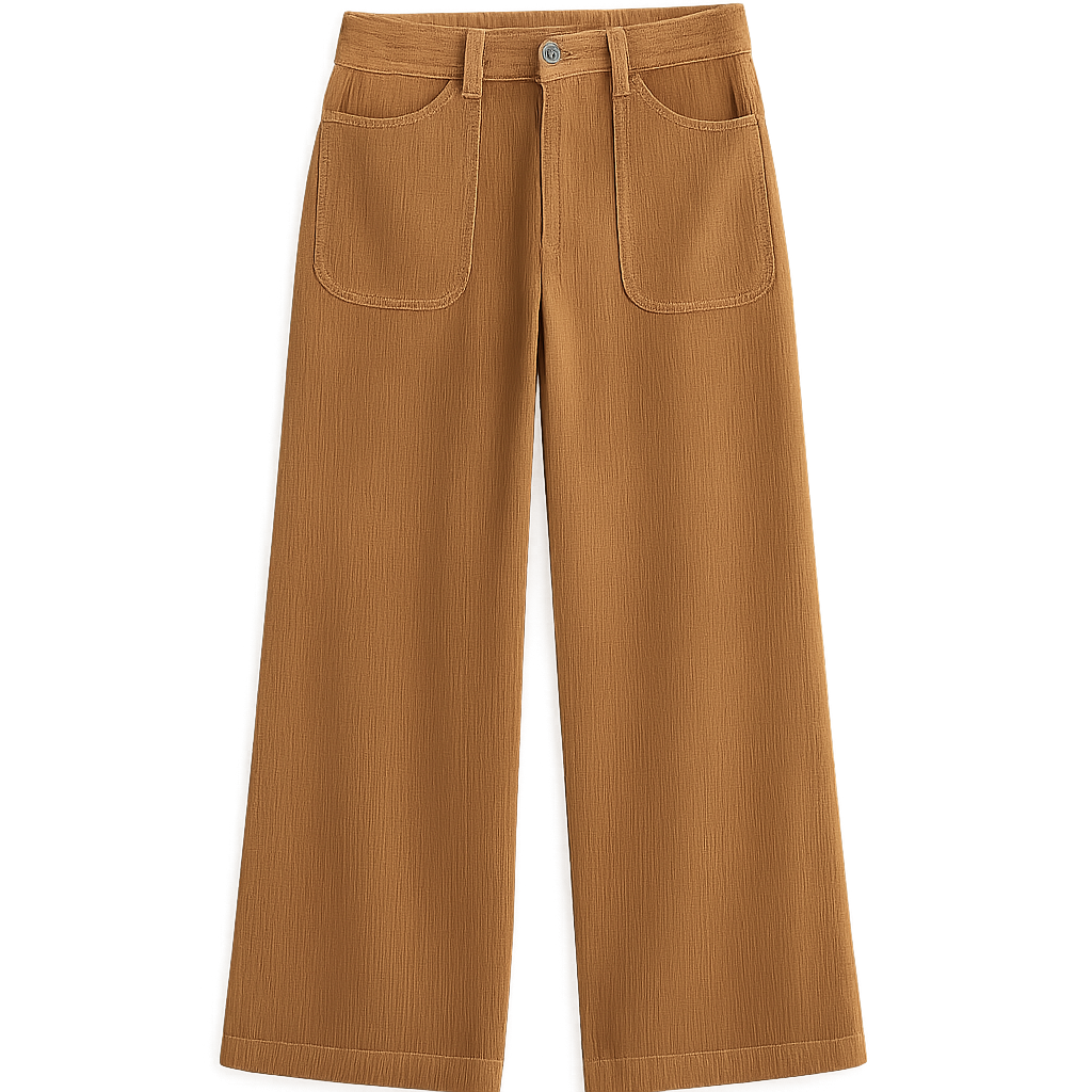 Corduroy Wide-Leg - Marrence Pants