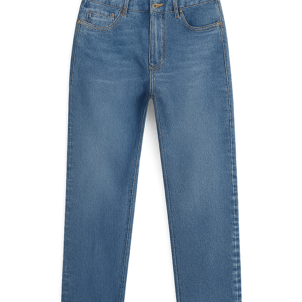 Denim Straight-Leg - Marrence Pants