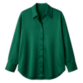 Silk Popover Blouse - Marrence Shirts