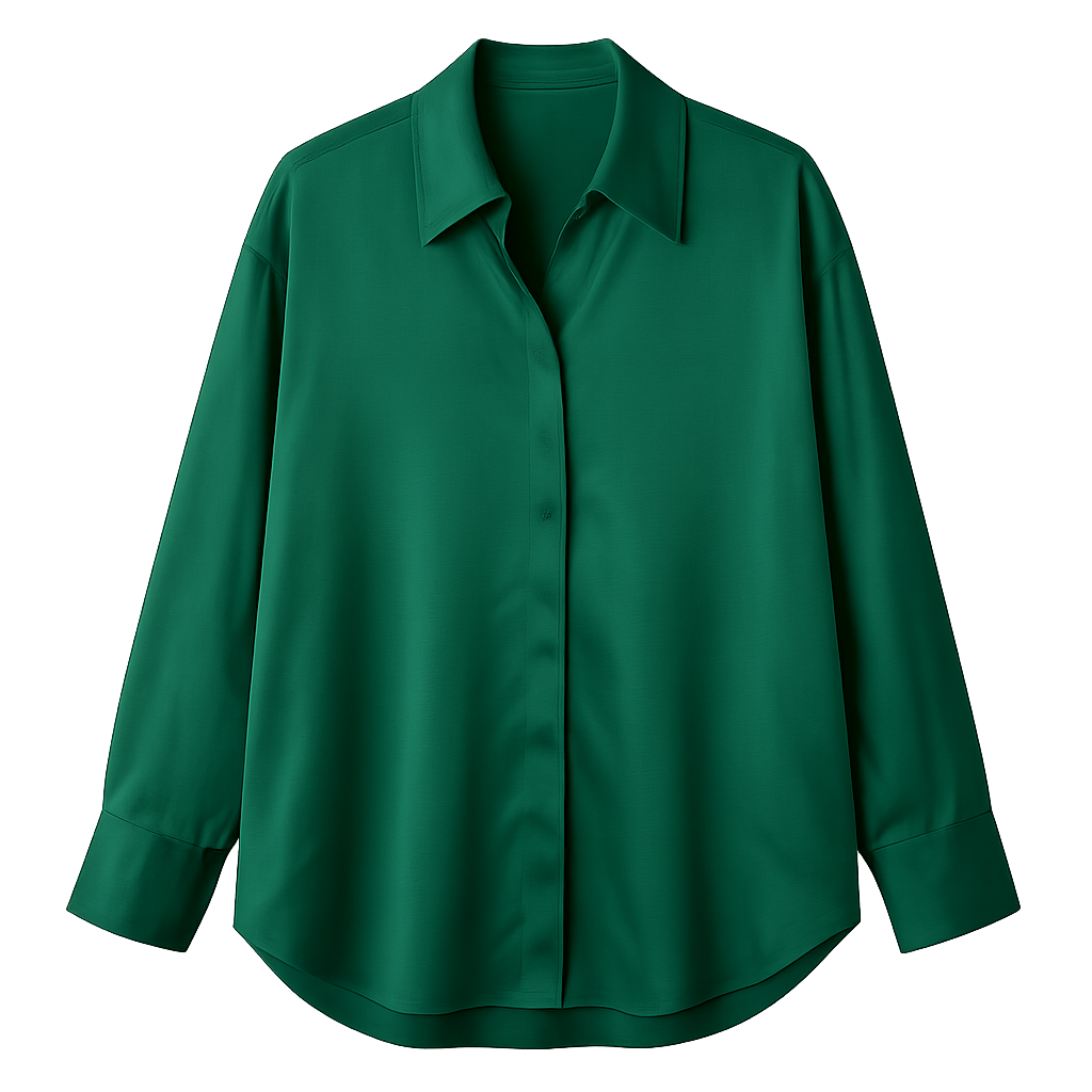 Silk Popover Blouse - Marrence Shirts