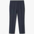 Wool Checked Trousers - Marrence Pants