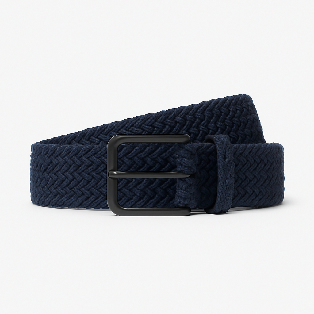 Woven Wool Belt - Marrence Belts